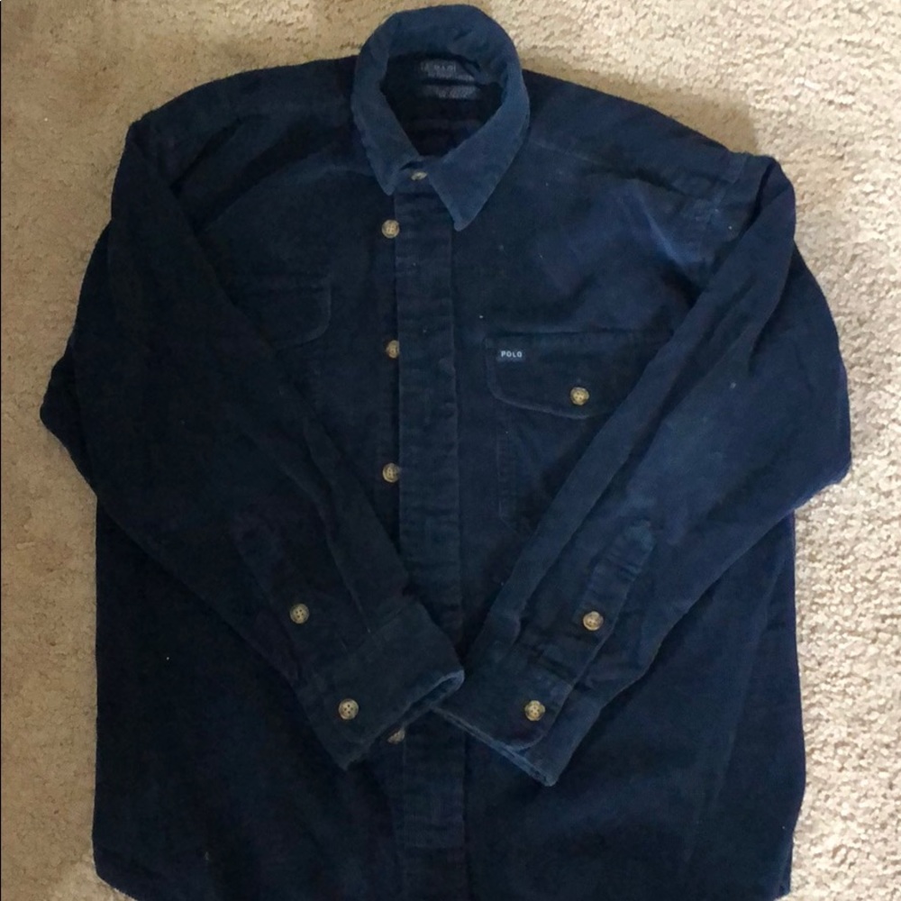 Polo Ralph Lauren Corduroy Buttoned Down size YM